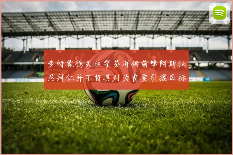 多特蒙德关注霍芬海姆前锋阿斯拉尼拜仁并不将其列为首要引援目标