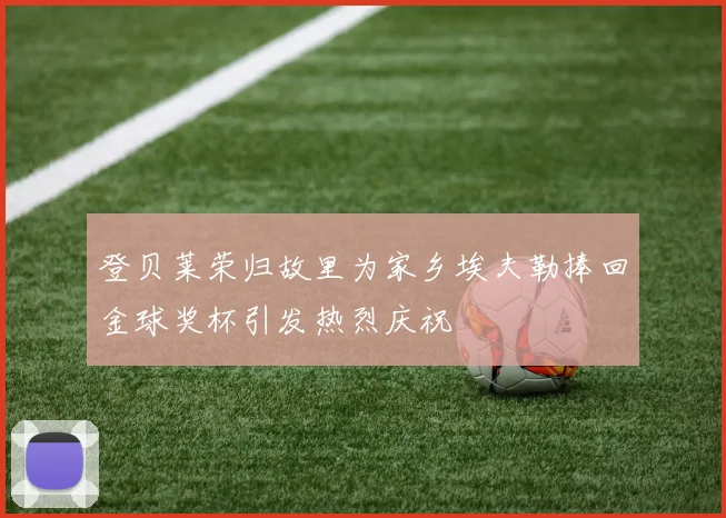 登贝莱荣归故里为家乡埃夫勒捧回金球奖杯引发热烈庆祝