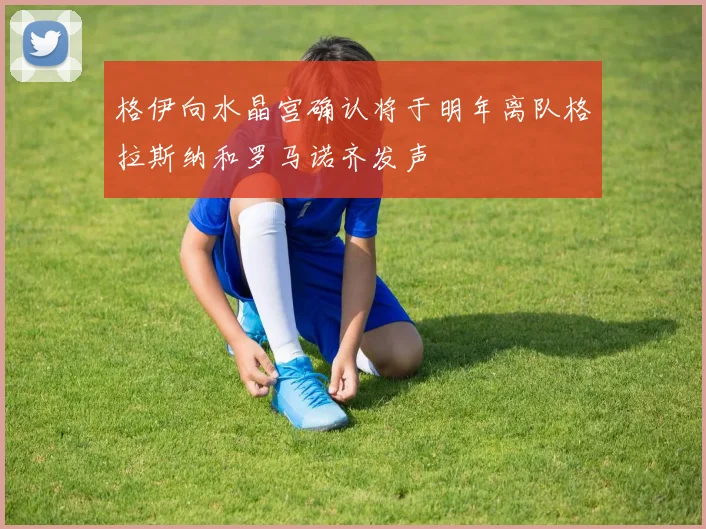 格伊向水晶宫确认将于明年离队格拉斯纳和罗马诺齐发声